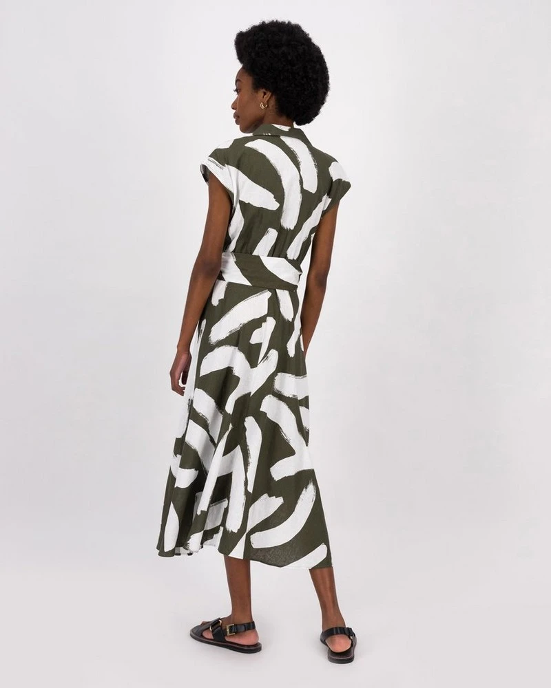 Maisie Printed Shirt Dress 4 Maisie Printed Shirt Dress - Image 2