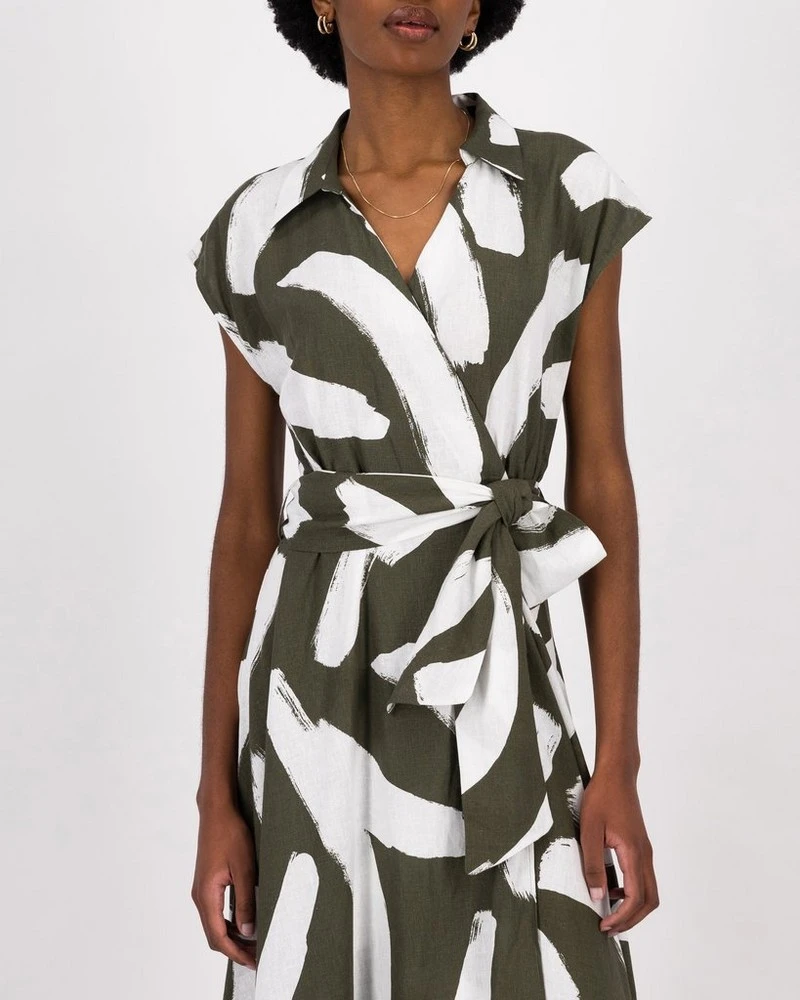 Maisie Printed Shirt Dress 6 Maisie Printed Shirt Dress - Image 4