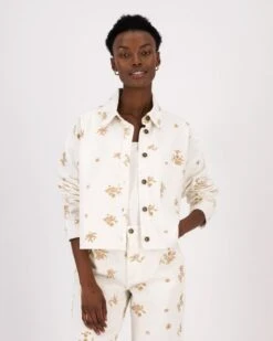 Lucas Embroidered Denim Jacket