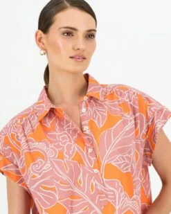 Tammy Printed Voile Top -Fashion General Store 104290066 C94 4