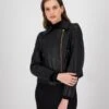 Noemie Biker Leather Jacket -Fashion General Store 104290212 C01 1