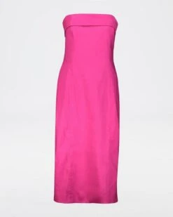 Liliana Long Linen Dress -Fashion General Store 104300240 C33 5