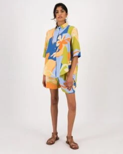 Liza Linen Shirt -Fashion General Store 104310078 C99 3