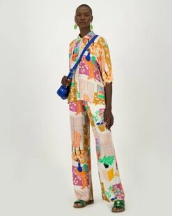 River Printed Shirt -Fashion General Store 104315112 C99 3