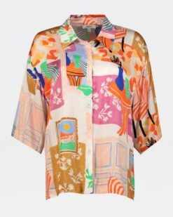 River Printed Shirt -Fashion General Store 104315112 C99 7