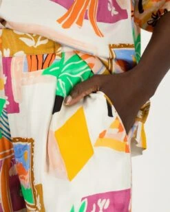 River Printed Pants -Fashion General Store 104315114 C99 4