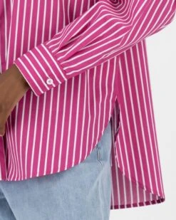 Batini Stripe Button Through Shirt -Fashion General Store 104320285 C33 5