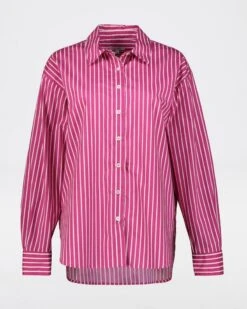 Batini Stripe Button Through Shirt -Fashion General Store 104320285 C33 6