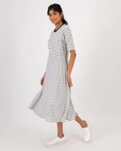 Faye Stripe Knit Dress -Fashion General Store 104320302 C10 3