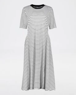 Faye Stripe Knit Dress -Fashion General Store 104320302 C10 5