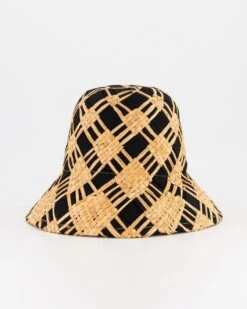 Mara Plaited Ribbon Bucket Hat