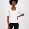 Adella Mixed Media Top -Fashion General Store 104325103 C09 1