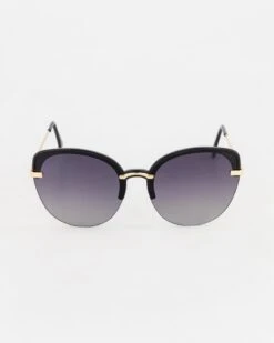 Rimless Cat Eye Sunglasses