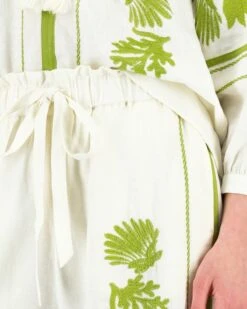 Aika Embroidered Pants -Fashion General Store 104350092 C69 4