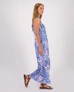 Julia Printed Maxi Dress -Fashion General Store 104350186 C54 4