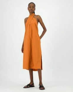 Irene Halter Neck Dress