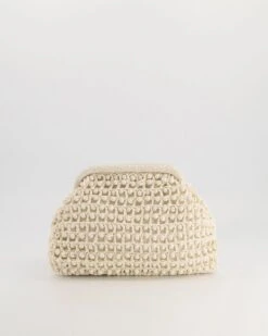 Addison Raffia And Beaded Clutch Bag -Fashion General Store 104355081 C10 3