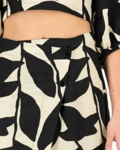 Serene Printed Wrap Skirt -Fashion General Store 104360093 C01 4