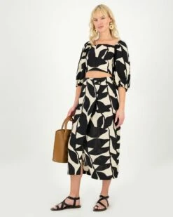 Serene Printed Top -Fashion General Store 104360100 C01 3