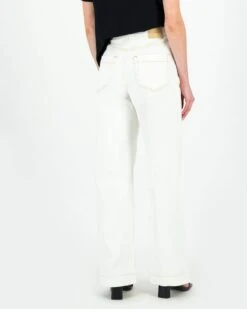 Tobie Topstitched White Denims -Fashion General Store 104360131 C10 3