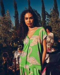 Dinah Soft Printed Top