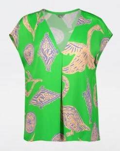 Dinah Soft Printed Top -Fashion General Store 104380160 C69 7