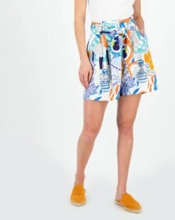 Jil Paperbag Printed Short