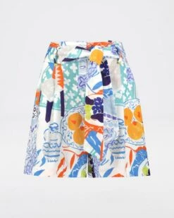Jil Paperbag Printed Short -Fashion General Store 104380186 C99 5