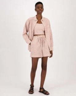 Maja Stripe Crop Top -Fashion General Store 104385177 C15 2