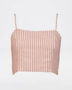 Maja Stripe Crop Top -Fashion General Store 104385177 C15 6