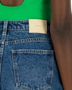 Vita Denim Slit Skirt -Fashion General Store 104385212 C55 6