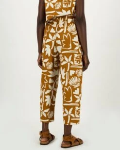 Joanie Printed Crop Culotte -Fashion General Store 104385481 C22 3