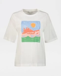 Mia Placement Printed Tee -Fashion General Store 104390082 C99 6