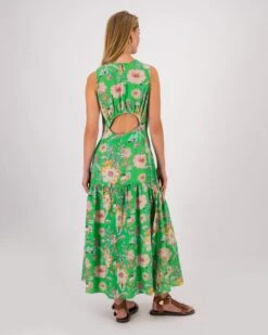 Veda Printed Dress -Fashion General Store 104410104 C99 2