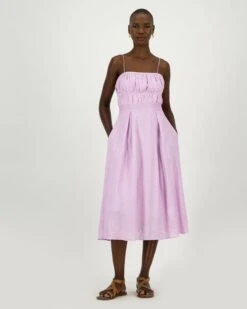 Ava Linen Dress -Fashion General Store 104415397 C53 3