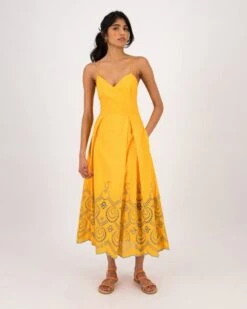 Belkis Schiffli Dress -Fashion General Store 104420254 C94 3