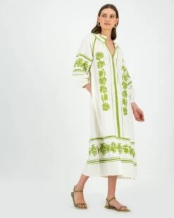 Myka Embroidered Tunic Dress -Fashion General Store 104420267 C69 3