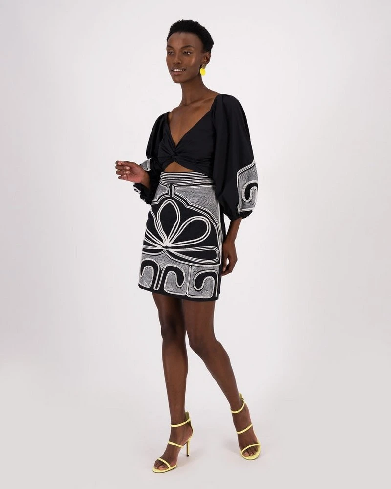 Madalyn Short Embroidered Dress 5 Madalyn Short Embroidered Dress - Image 3