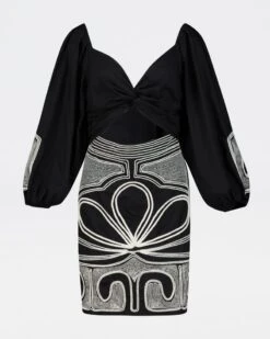 Madalyn Short Embroidered Dress 11 Madalyn Short Embroidered Dress -Fashion General Store 104420324 C01 5