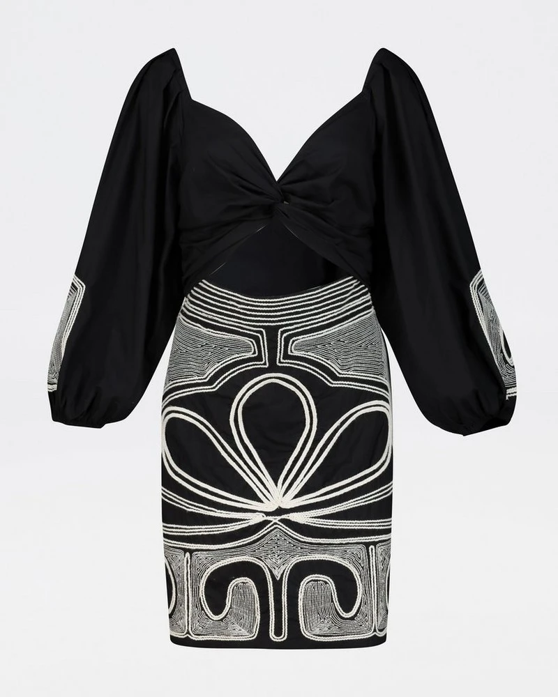 Madalyn Short Embroidered Dress 7 Madalyn Short Embroidered Dress - Image 5