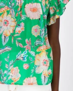 Marnie Printed Voile Blouse -Fashion General Store 104455272 C99 5