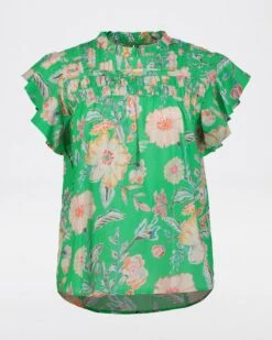 Marnie Printed Voile Blouse -Fashion General Store 104455272 C99 6
