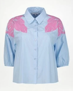 Sydney Embroidered Shirt 11 Sydney Embroidered Shirt -Fashion General Store 104455452 C54 5