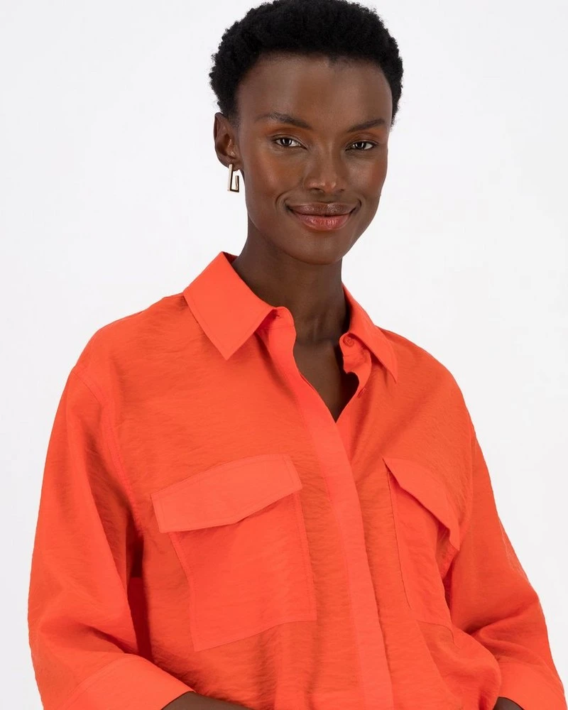 Zahara Utility Soft Button Through 6 Zahara Utility Soft Button Through - Image 4