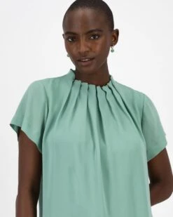 Sylvie Short Sleeve Blouse -Fashion General Store 104455597 C81 4