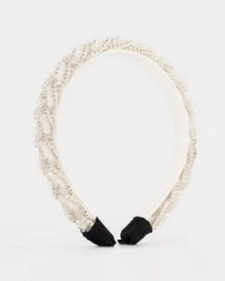 Millie Bead And Plated Aliceband