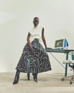 Kianga Printed Skirt