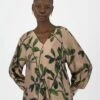Agni Printed Popover -Fashion General Store 104475104 C99 1