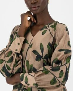 Agni Printed Popover -Fashion General Store 104475104 C99 4