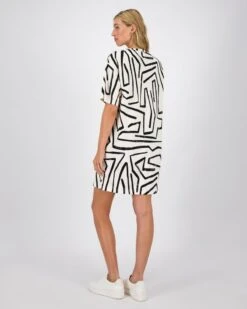 Christina Printed Mini T-Shirt Dress -Fashion General Store 104480067 C10 3